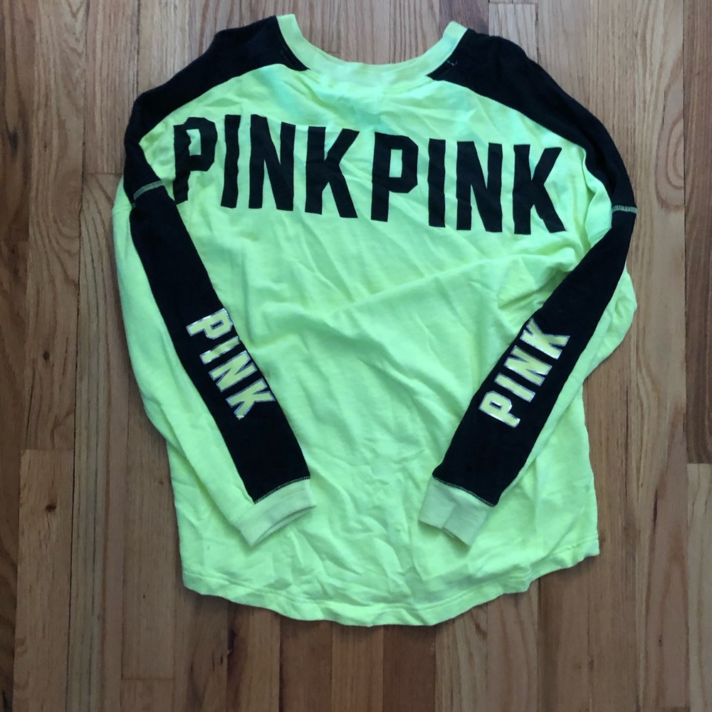 PINK crew neck pullover